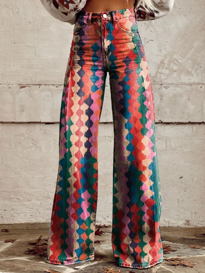 Olga | Pantalón bohemio amplio y cómodo