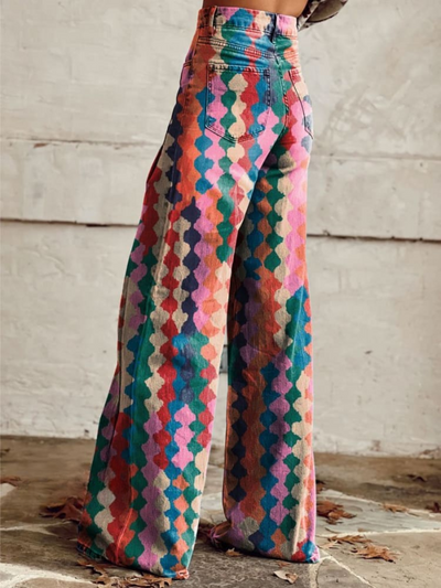 Olga | Pantalón bohemio amplio y cómodo