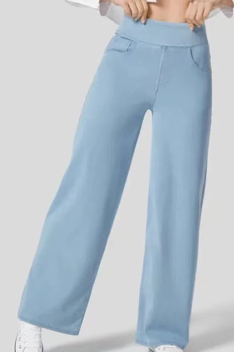 Noelia | Jeans cómodos con talle alto y corte relajado para uso diario