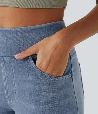 Noelia | Jeans cómodos con talle alto y corte relajado para uso diario