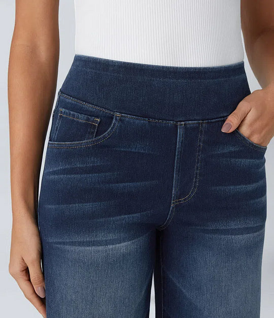Noelia | Jeans cómodos con talle alto y corte relajado para uso diario