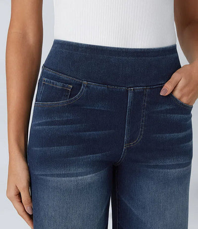 Noelia | Jeans cómodos con talle alto y corte relajado para uso diario