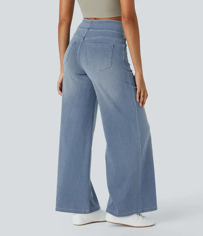 Noelia | Jeans cómodos con talle alto y corte relajado para uso diario
