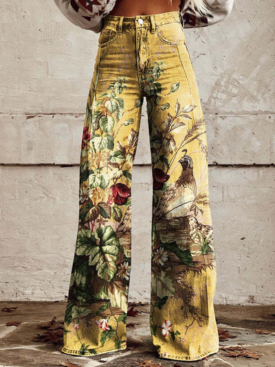 Caroline | Pantalón retro con corte clásico y tela suave