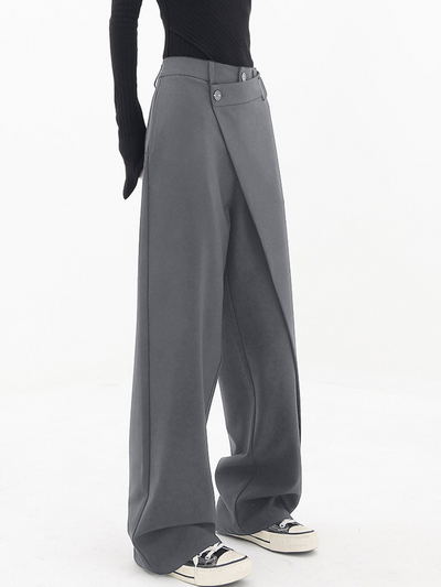 Beatriz | Pantalón asimétrico de tela liviana con estilo moderno