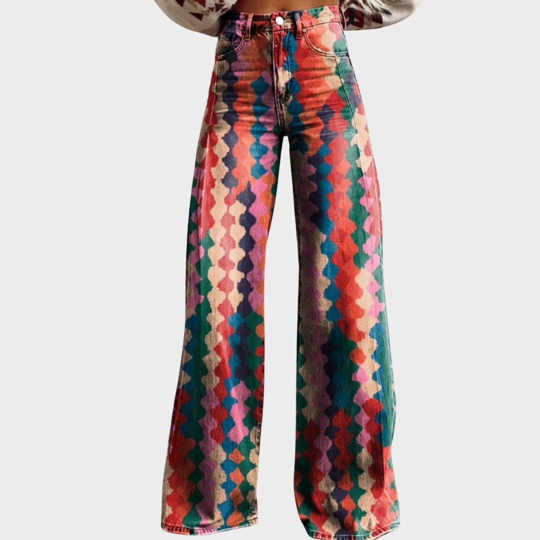 Olga | Pantalón bohemio amplio y cómodo