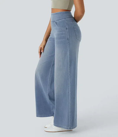 Noelia | Jeans cómodos con talle alto y corte relajado para uso diario