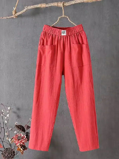 Penélope | Pantalón casual con diseño simple y relajado